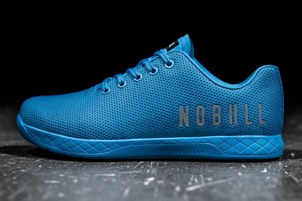 NOBULL Men's Training Shoes - Bright Blue - Ireland (2401NPLFW)